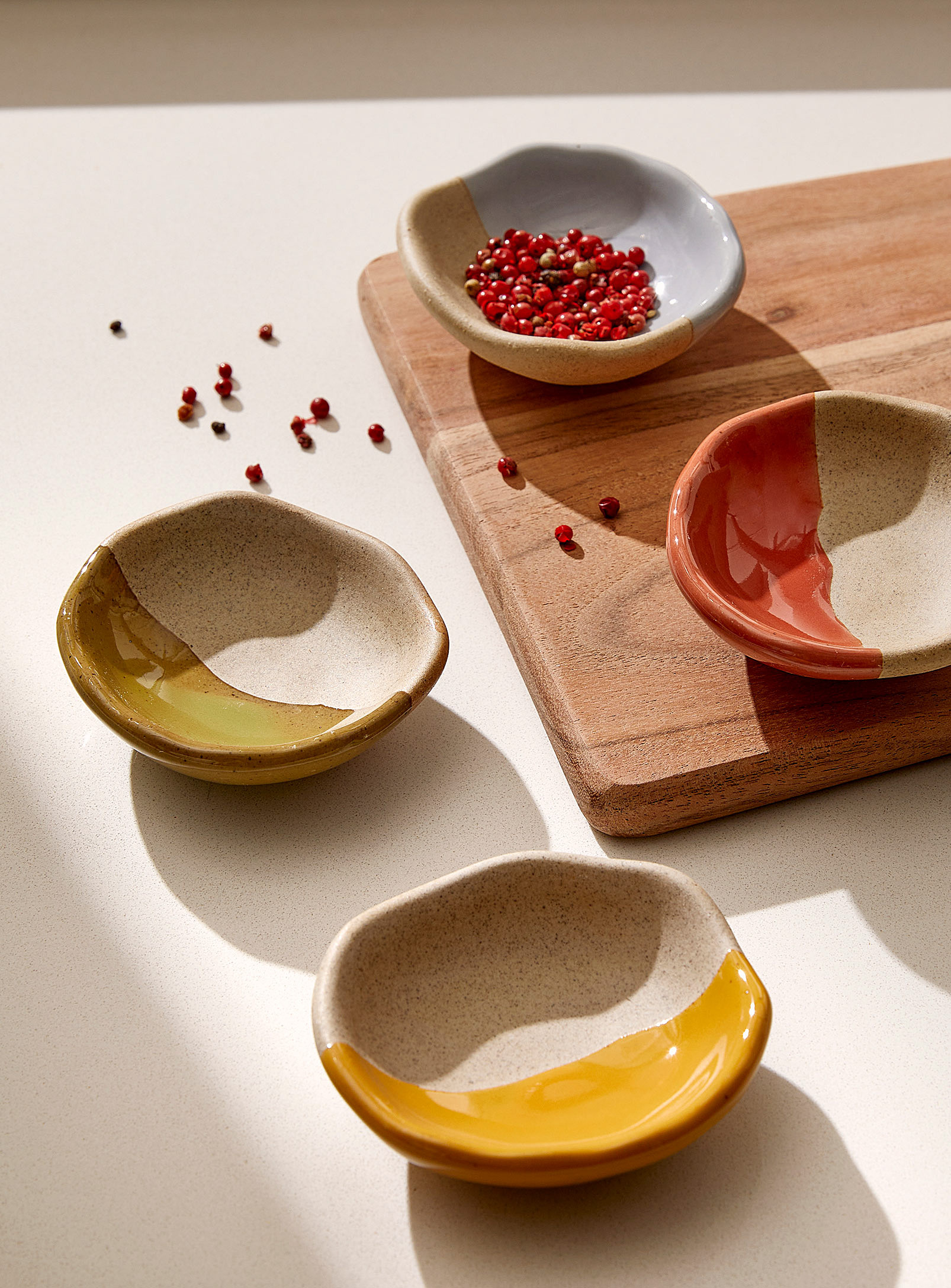 Danica - Solar pinch bowls Set of 4