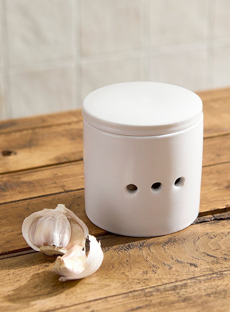 White garlic keeper product image (primary)