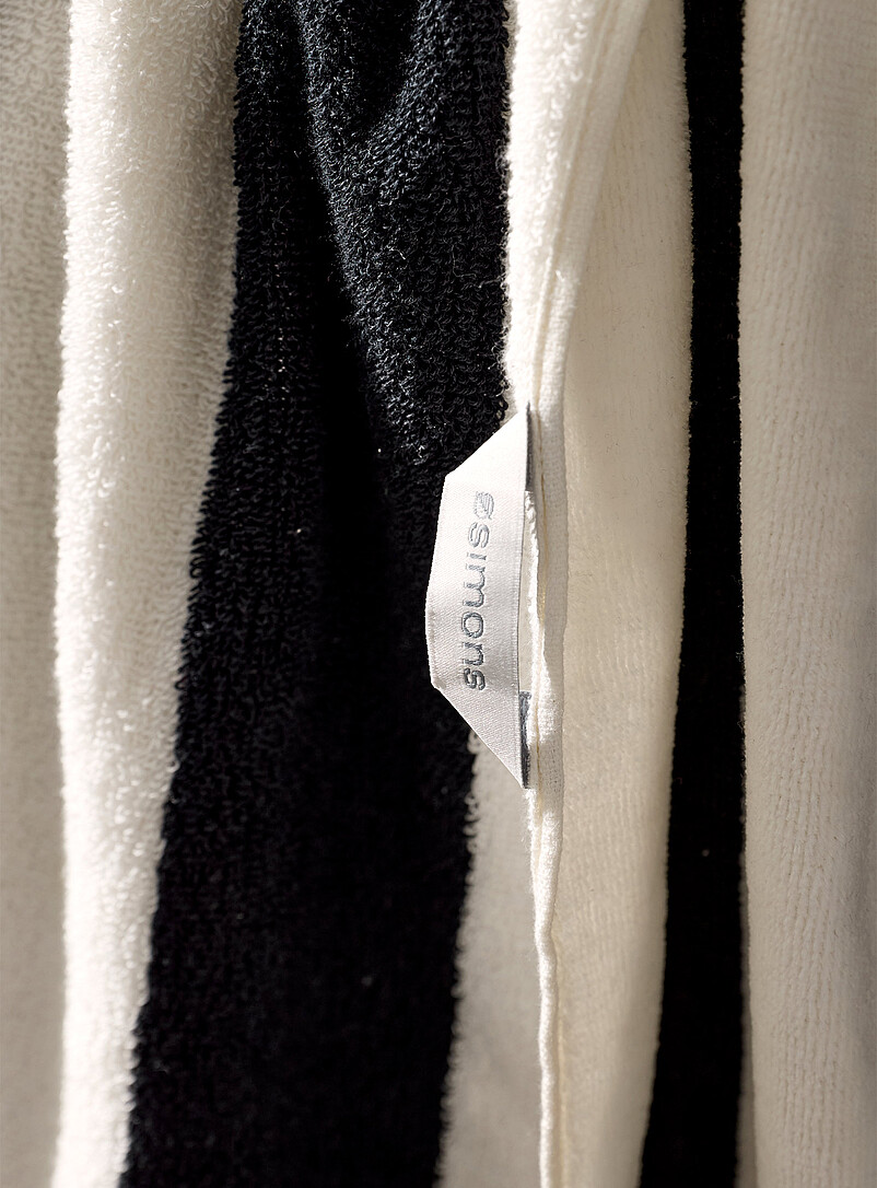 Parasol-stripe organic cotton beach towel 86 x 160 cm Live Outside exclusive collection product image 3