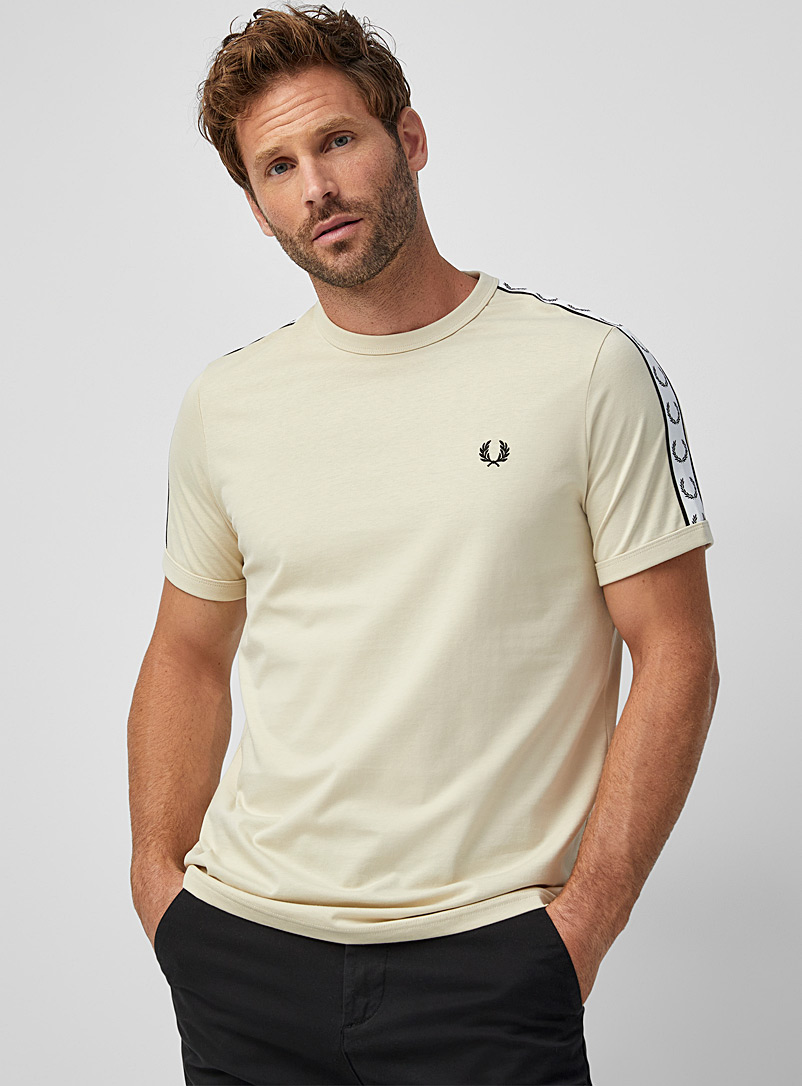 Fred Perry Sand Logo band T-shirt for men