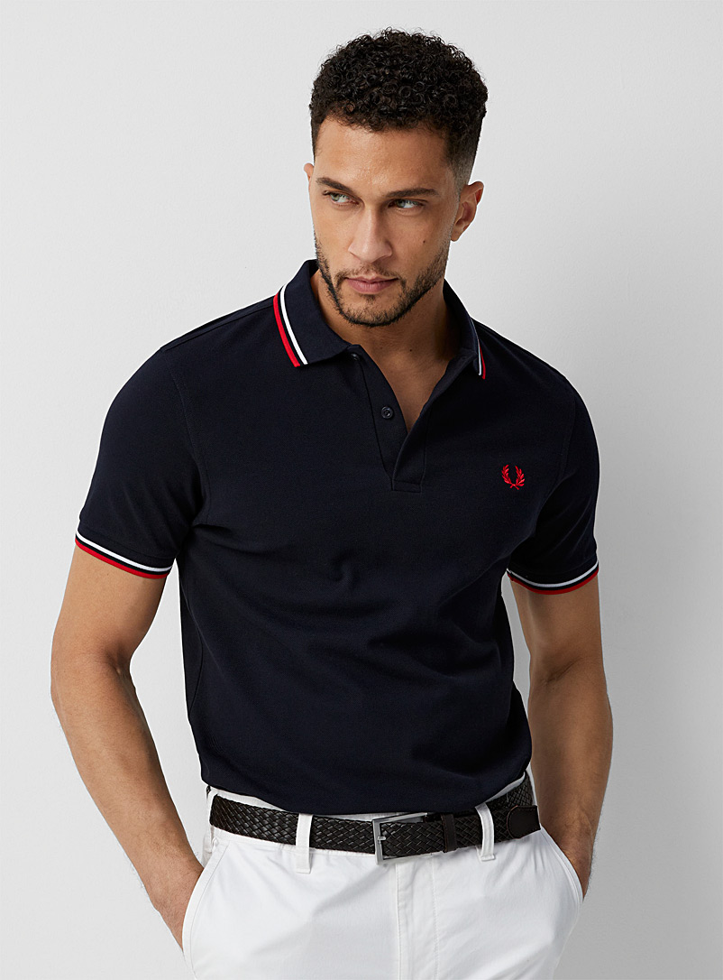 Fred Perry: Le polo emblème Perry Marine pour homme