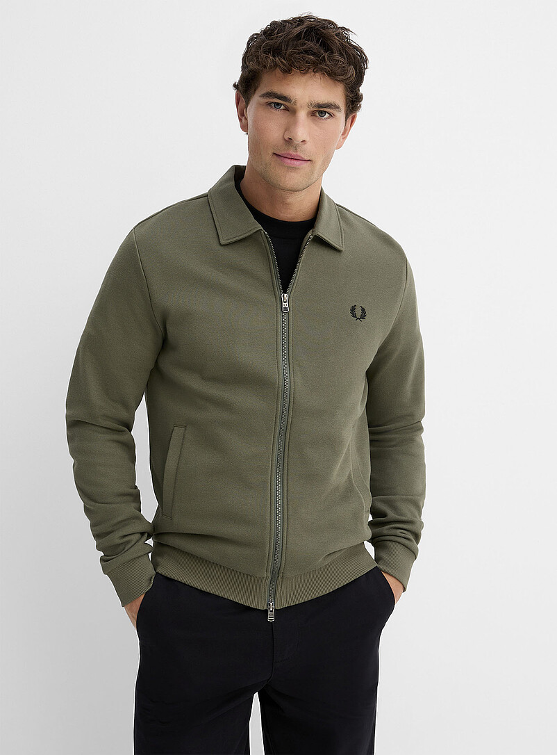 Cardigan Décontracté Homme Fred Perry Taille M - Modèle 1425, Laine, Occasion Parfait état