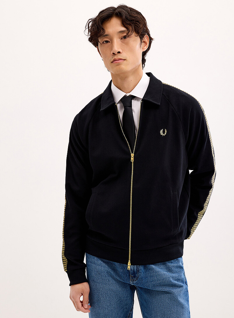 Accent band-appliqué track jacket product image 2