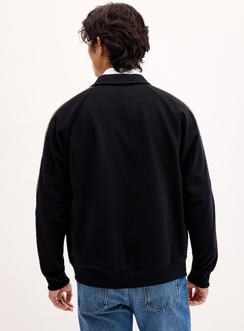 Accent band-appliqué track jacket product image 3