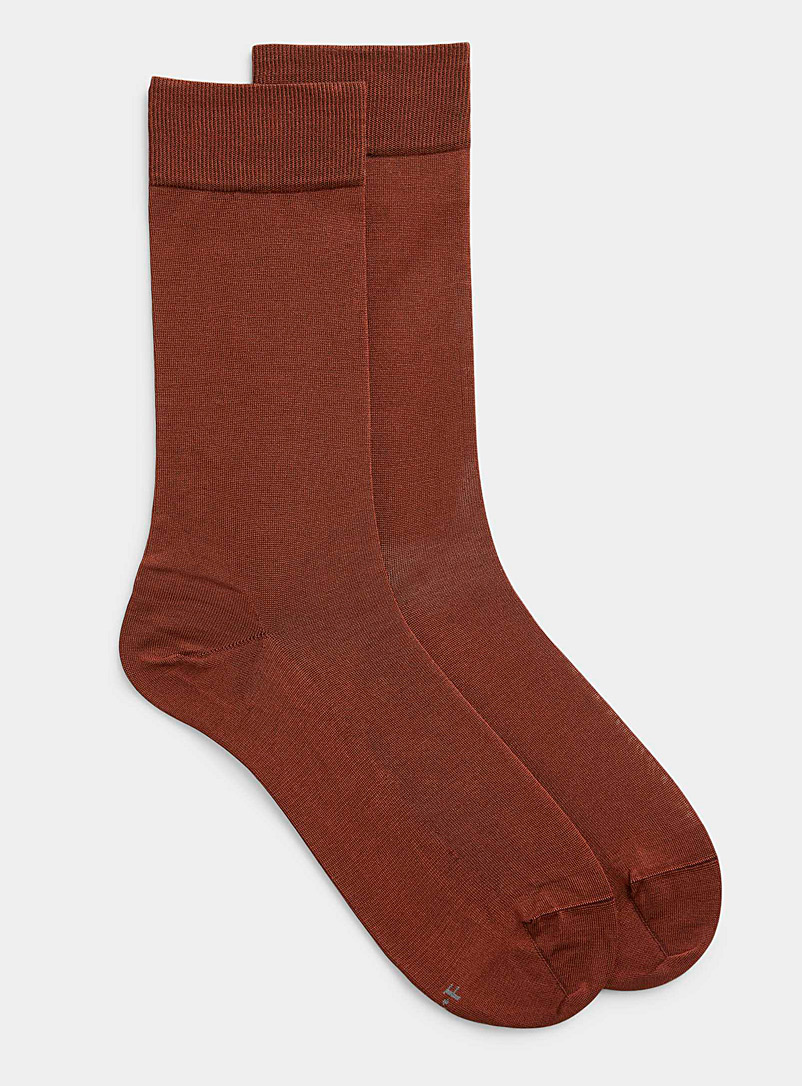 Bleuforêt Copper Excellence lisle socks for men