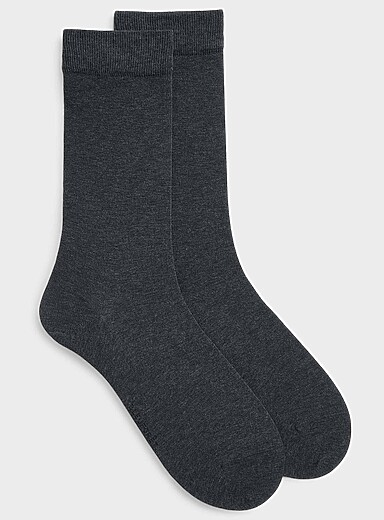 La chaussette habill&eacute;e coton &eacute;gyptien sans coutures