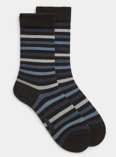 Colour stripe dress socks