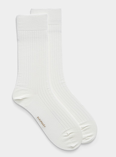 La chaussette habill&eacute;e fil d'&Eacute;cosse unie