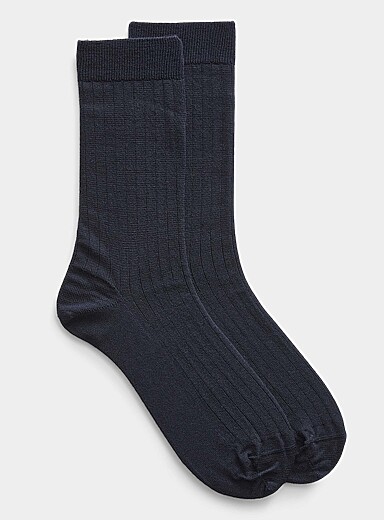 La chaussette laine m&eacute;rinos fines c&ocirc;tes