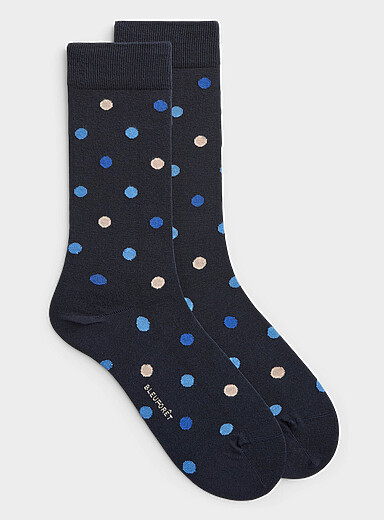 La chaussette habill&eacute;e pois color&eacute;s