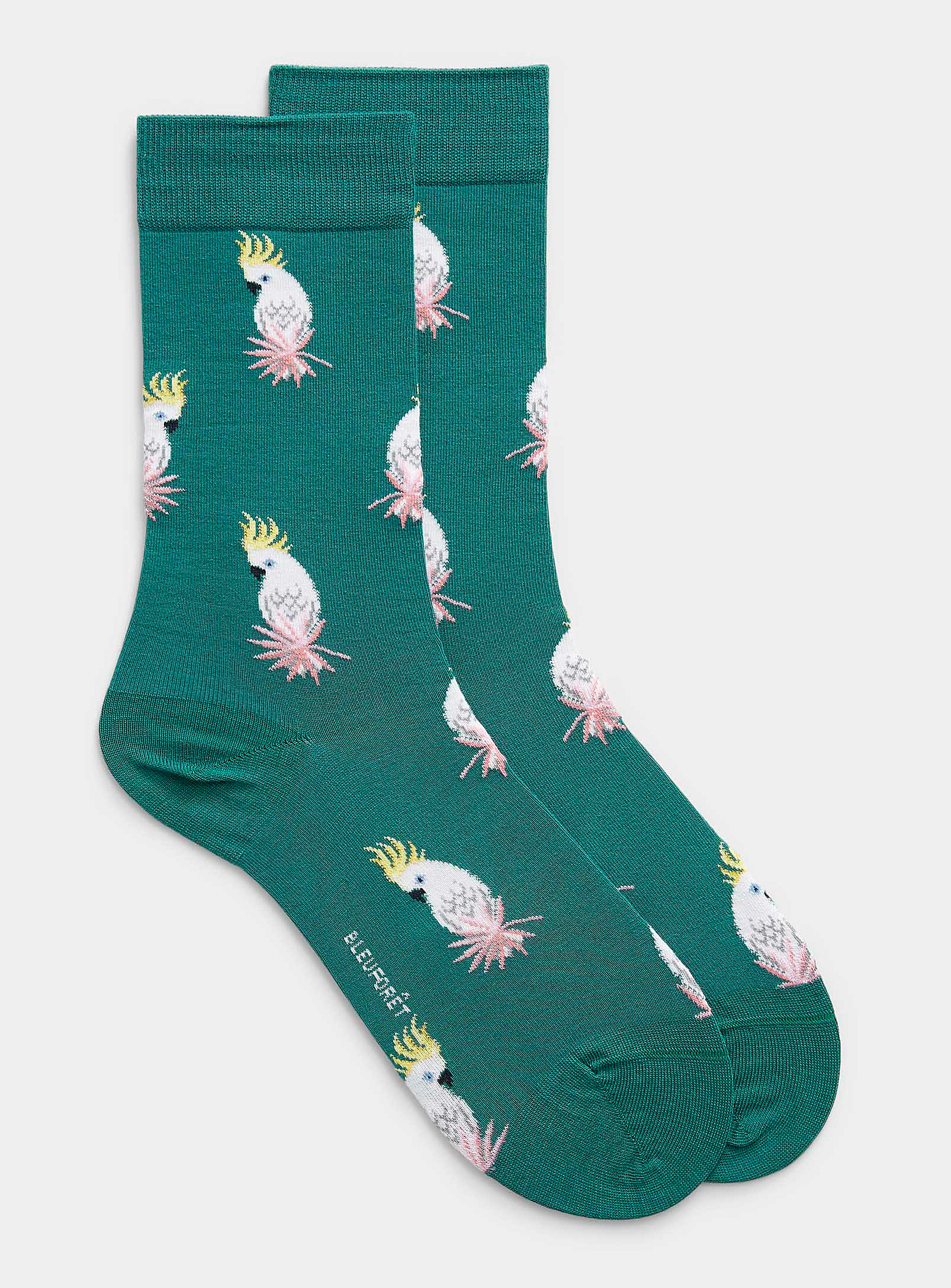 Bleuforêt - Men's Cockatoo sock