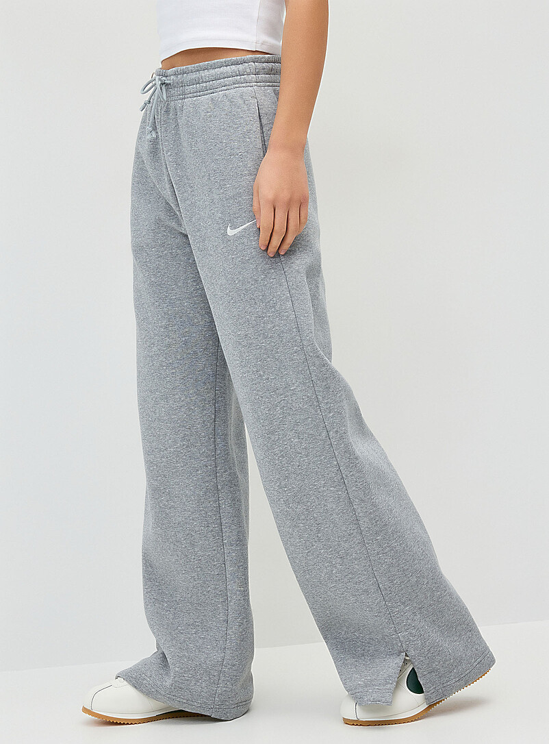 Nike: Le pantalon sweat large Phoenix Bleu pour femme
