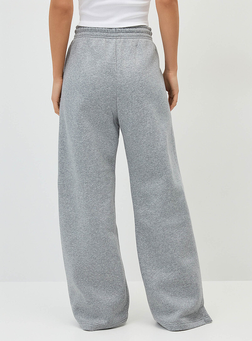 Nike Grey Phoenix wide-leg sweatpant for women