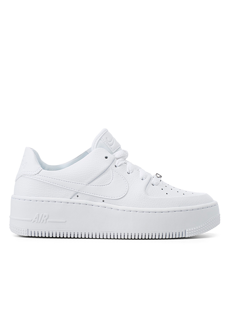 nike air force 1 sage low femme blanche