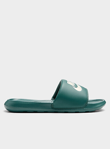 Nike: La sandale slide Victori One Homme Sarcelle - Turquoise pour homme