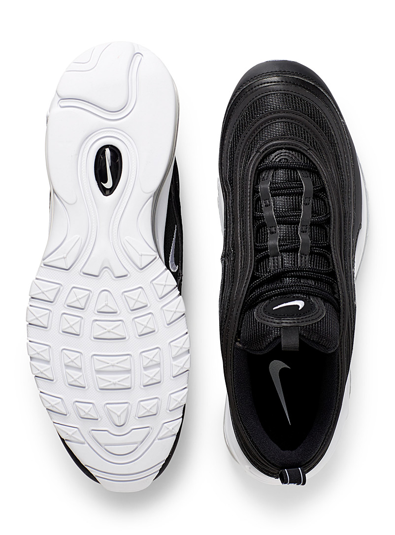 air max 97 faux leather and mesh sneakers
