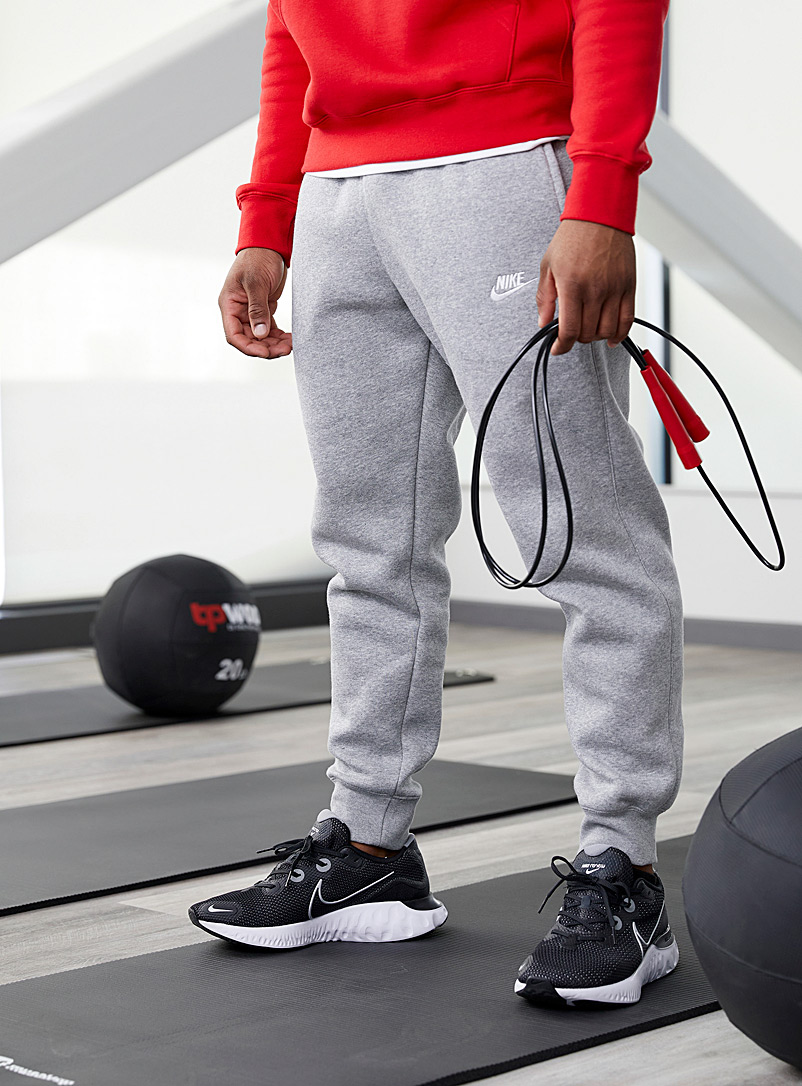Nike Grey Fleece Club joggers for men