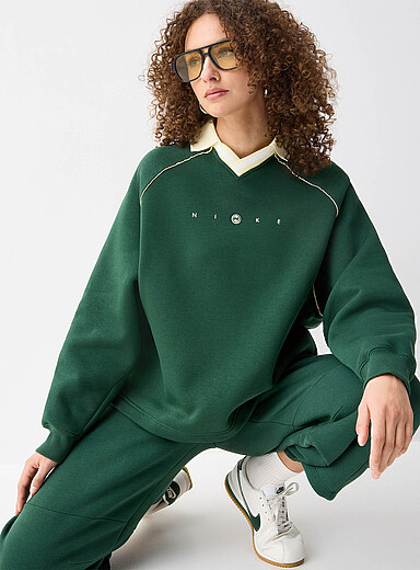 Phoenix Johnny collar sweatshirt | Nike | Women's Sweatshirts