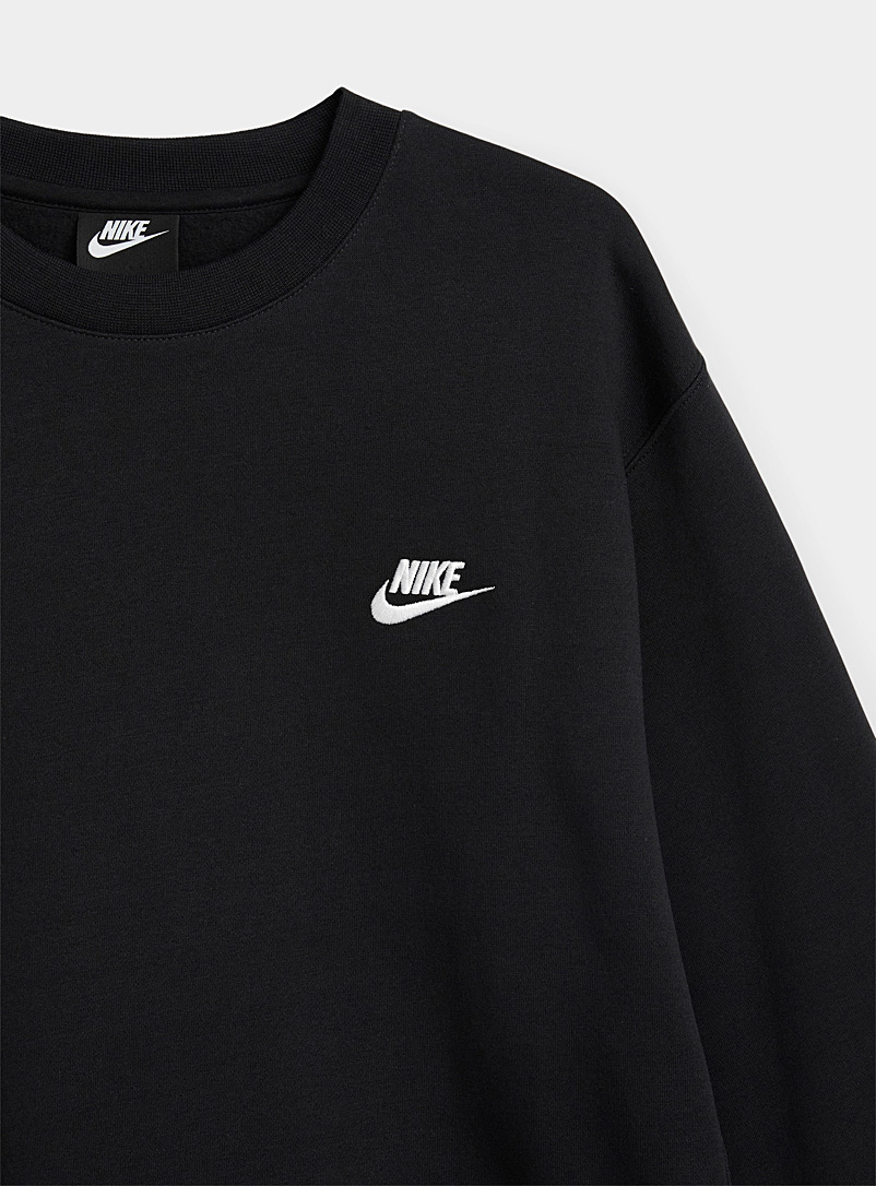 Nike Grey Club essential sweatshirt for men