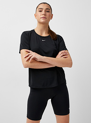 Nike Black NK One featherweight tee for women
