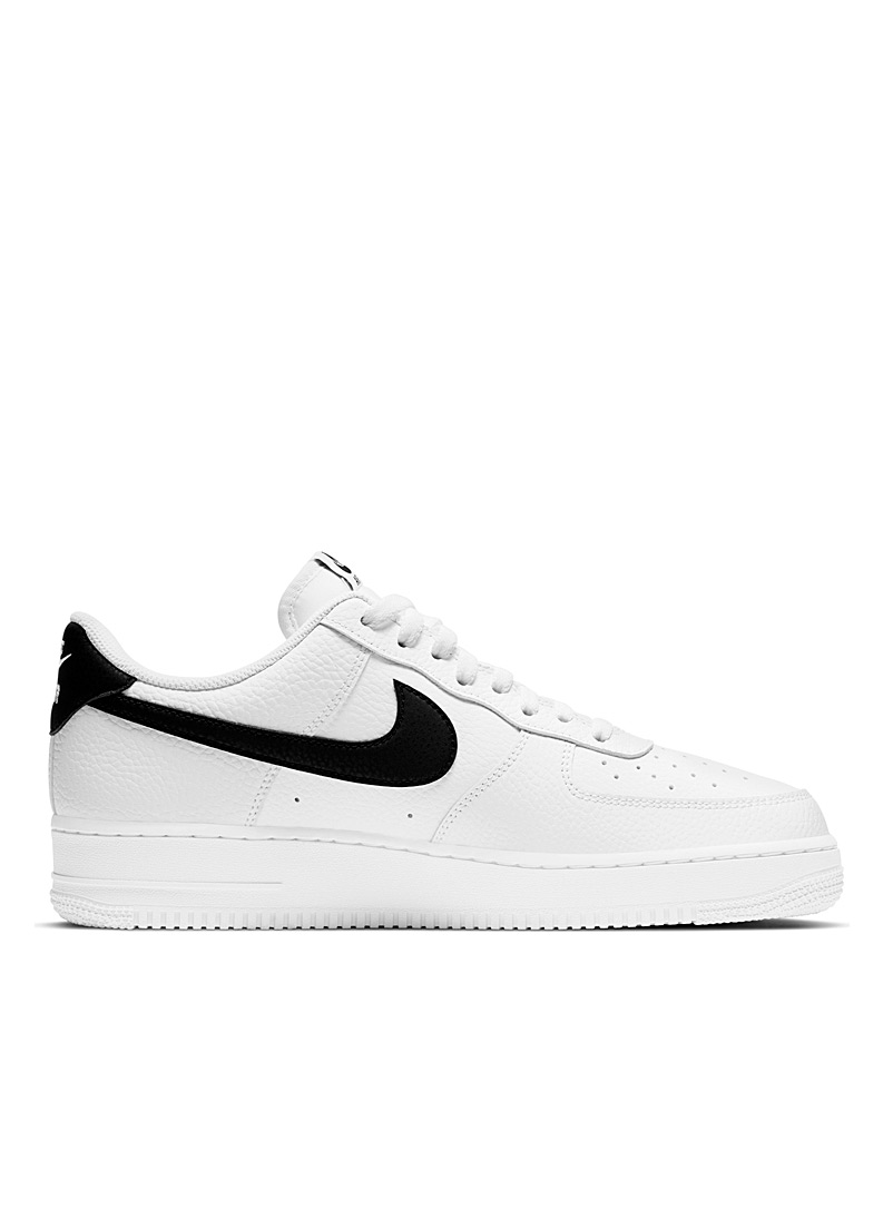Nike: Le sneaker Air Force 1 '07 bicolore Homme Blanc pour homme