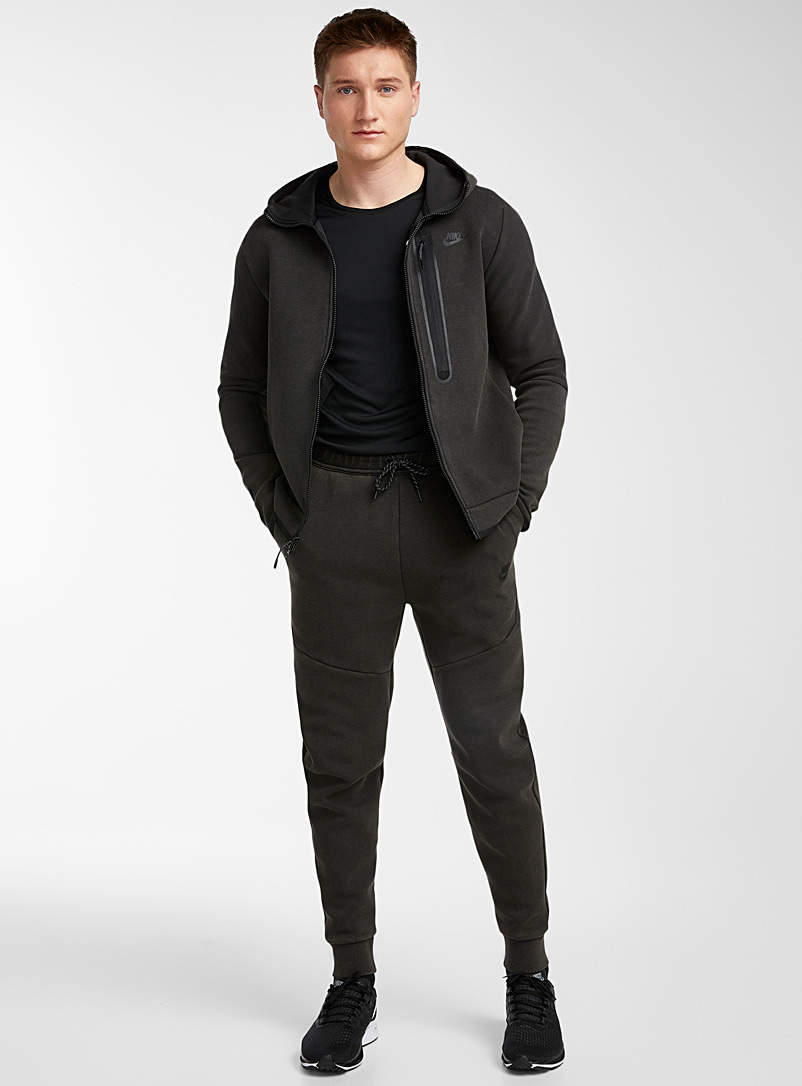Nike: Le jogger délavé coutures angulaires Tech Fleece Noir pour homme