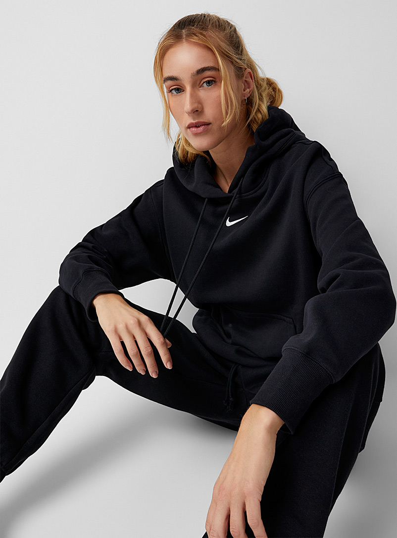 Nike Black Phoenix oversized hoodie for women