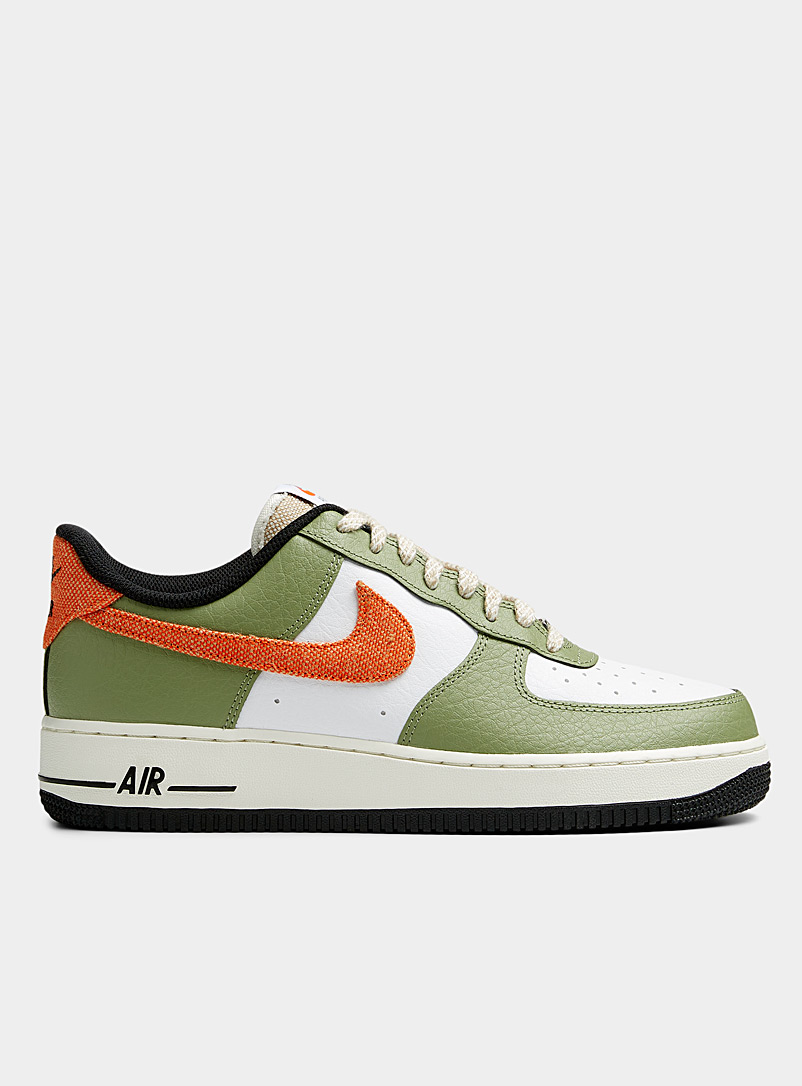 Nike Mossy Green Olive Air Force 1 '07 sneakers Men for men