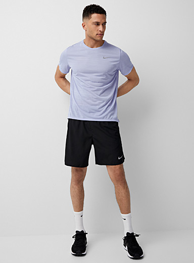 Nike Black Fluid Challenger short for men