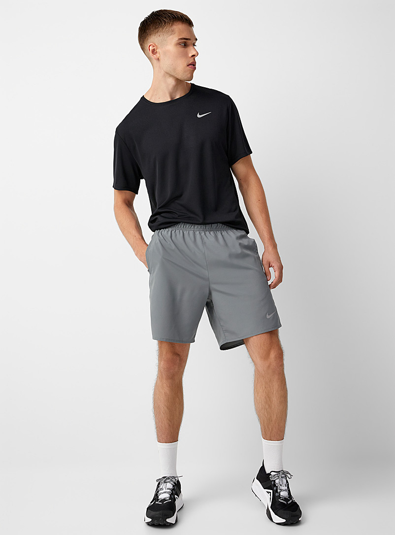 Nike Grey Fluid Challenger 7" short for men