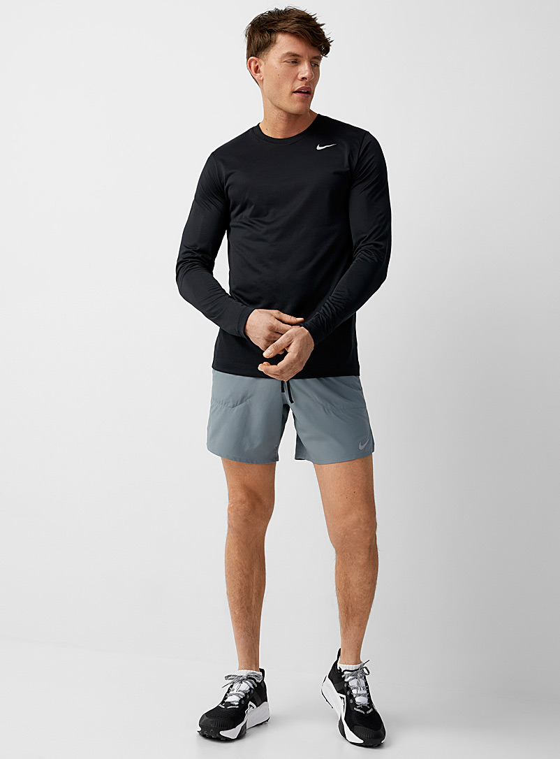 Nike Grey Flex Stride ultra-light 7-inch short for men