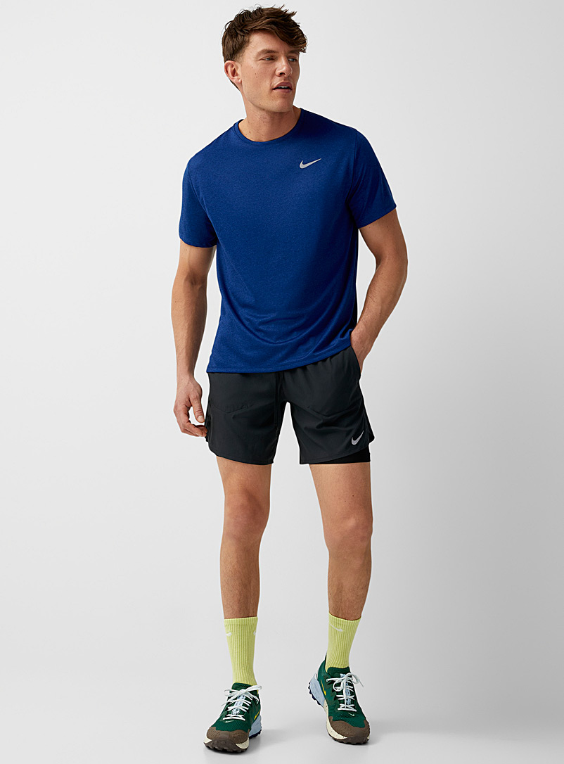 Nike Black Flex Stride 7" 2-in-1 short for men