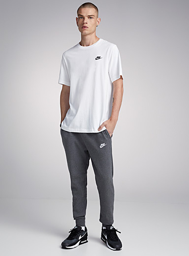 Nike Dark Grey Sportswear Club essential fleece joggers for men