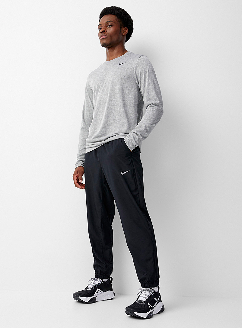 Nike Black Lightweight fabric jogger for men