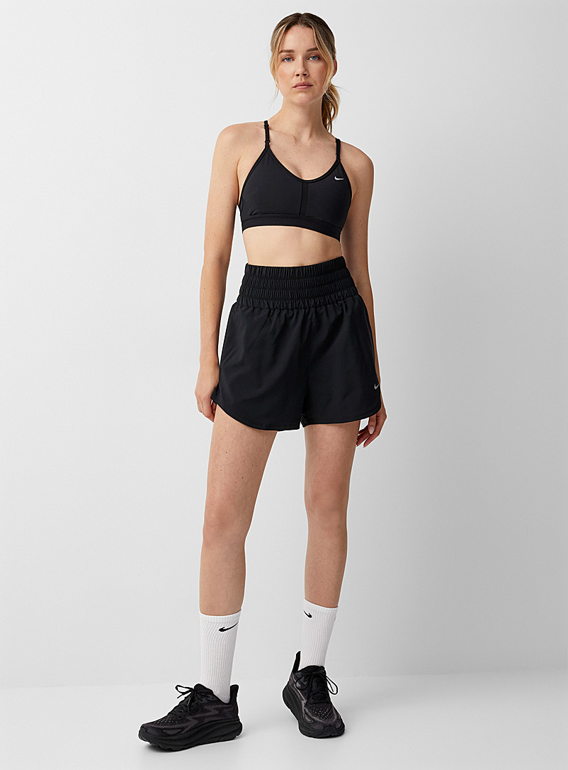 Nike: Le short léger taille haute Noir pour femme