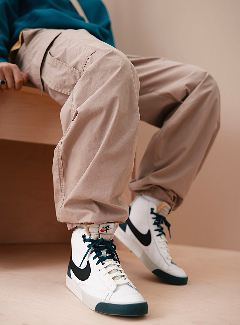 Nike: Le sneaker Blazer Mid '77 Premium Homme Blanc pour homme