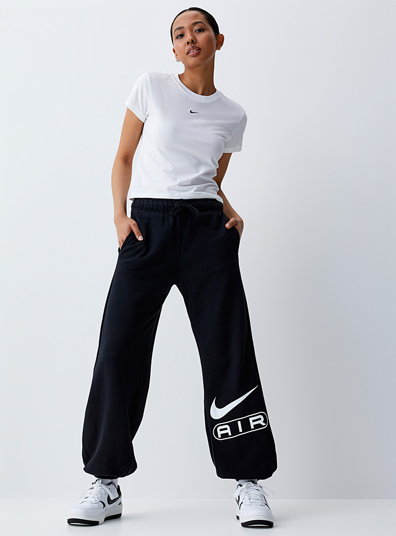 Nike: Le jogger ample mégalogo Noir pour femme
