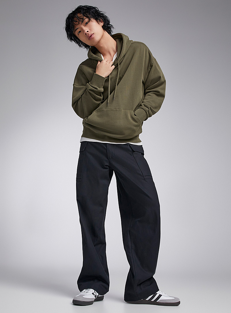 Nike Black Twill cargo pant Straight fit for men