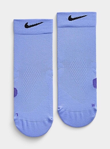 Breathable knit running socks