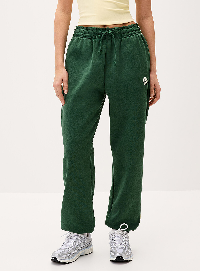 Nike: Le jogger ample Phoenix vert Vert fonc&eacute; - Mousse pour femme