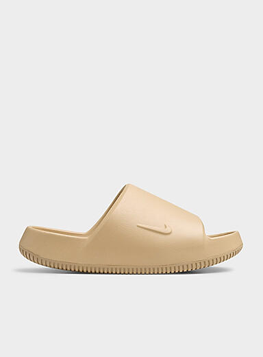 Nike: La sandale slide Calm 2.0 Homme Sable pour homme