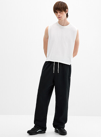 Le pantalon basketball molletonn&eacute; Standard Issue <b>Coupe ample</b>