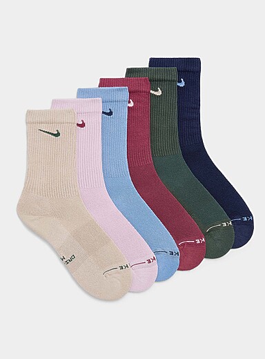 Nike: Les chaussettes Everyday Elevated Ensemble de 6 Multicolore pour homme