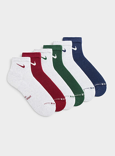 Everyday Elevated colourful ankle socks Set of 6