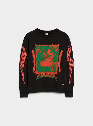 Nike vs Evil vintage cotton-fleece sweatshirt <b>Wide fit</b>