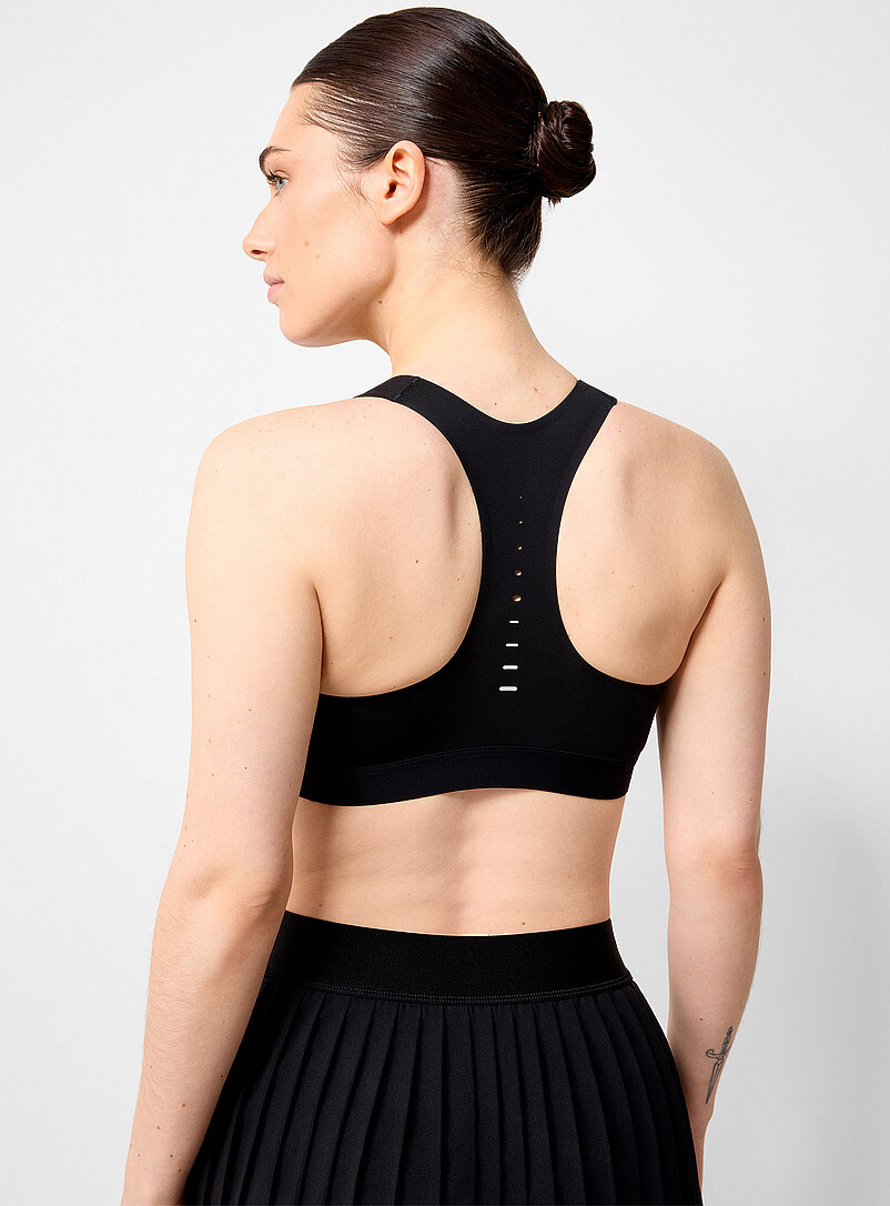 Nike: Le soutien dos nageur perforations Swift Noir pour femme