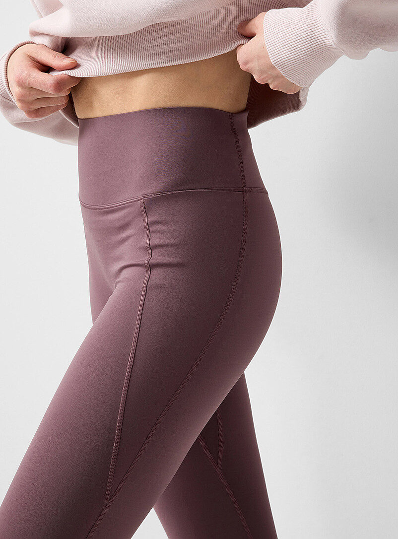 Nike: Le legging &agrave; poches taille haute Universa Brun pour femme