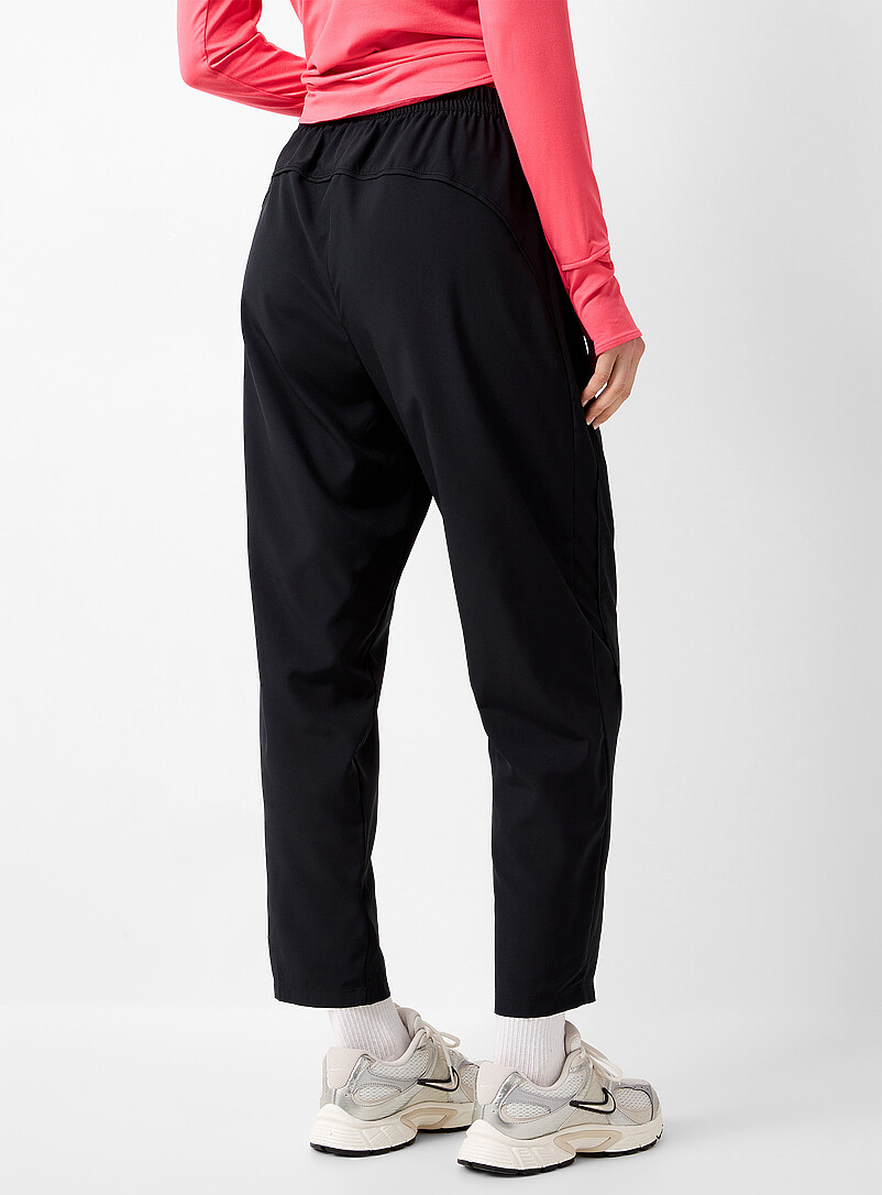 Nike: Le pantalon en toile Dri-FIT One Noir pour femme
