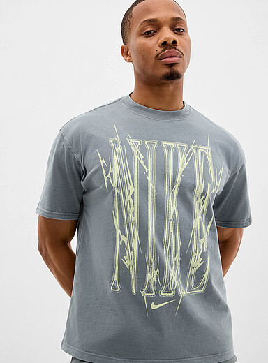 Le t-shirt graphique Max90 effet d&eacute;lav&eacute;