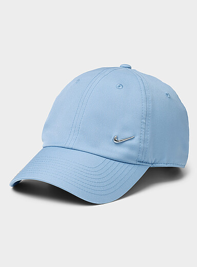 La casquette souple logo m&eacute;tallique